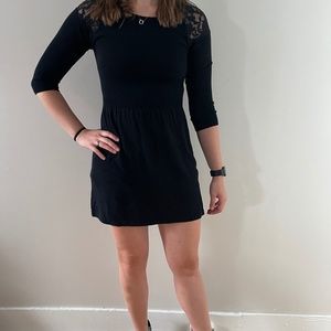 Sweater skater dress